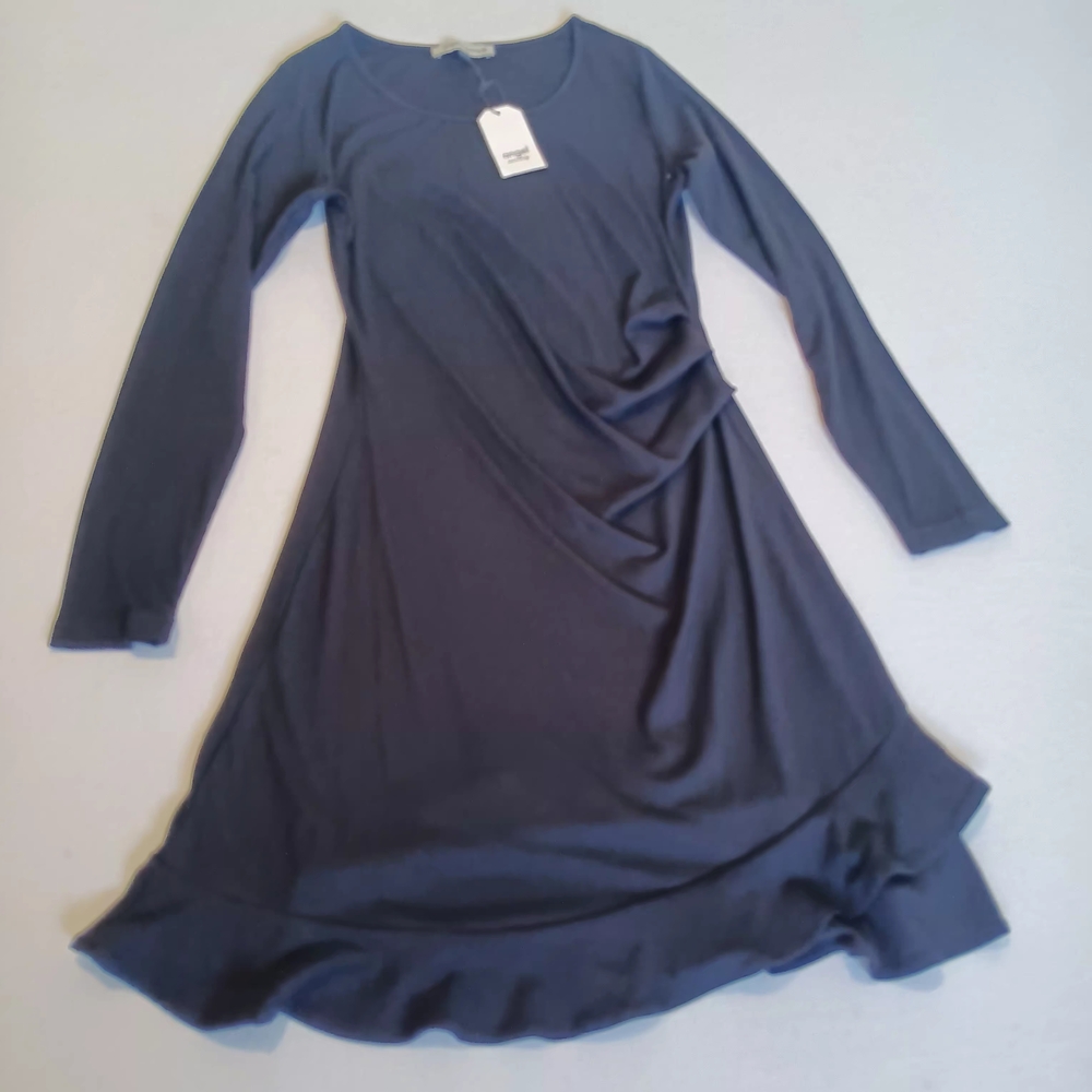 Angel Maternity Sz S Long Sleeve Black Dress